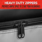 Motor Trend Rooftop Cargo Carrier - Heavy Duty Roof Rack with Adjustable Straps, Waterproof Soft Top Cargo Bag for Vehicle