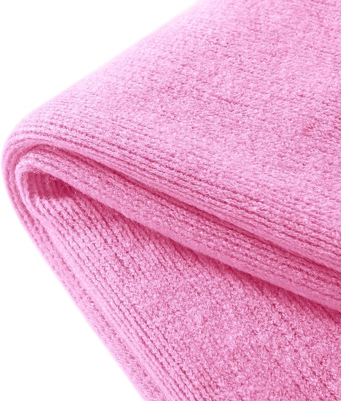Homiest Decorative Knitted Throw with Fringe, Lightweight Acrylic Knit Blanket - Soft & Cozy Tassel Blanket for Couch, Sofa, 
