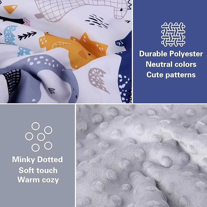 Rquite Baby Car Seat Cover, Carseat Covers Baby Boy, Minky Infant Car Seat Cover Winter, Peekaboo Opening Car Seat Canopy, Mu