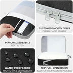 Compression Packing Cubes for Travel, Lightweight Vacation Travel Essentials, Travel Accessories for Suitcase Organizer Bags 