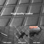 Car Seat Covers Full Set, Breathable and Waterproof Napa Leather Car Seat Cover, Interior Universal Fit for Cars, Sedans, SUV
