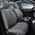 Coverado Front Seat Covers, Luxury Nappa Leather Seat Covers, Car Seat Covers Waterproof, 2 Pack Universal Seat Covers for Ca