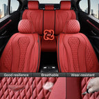 Coverado Red Seat Covers, Car Seat Covers Front Seats, Driver Car Seat Cover, Waterproof Car Seat Covers, Car Seat Cushion, F
