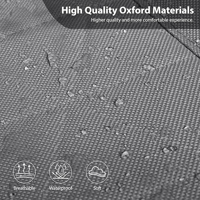CAR PASS Gray Oxford Bling Diamond Car Seat Covers Full Set Interior Sets, Waterproof Shining Glitter Sparkly Crystal Univers