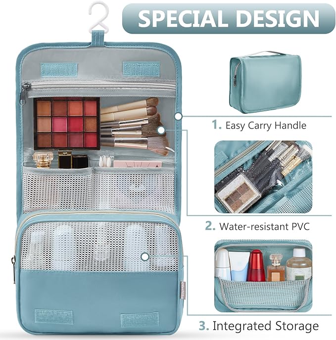 8 Set Packing Cubes for Travel, Gifts for Women Mom,Anti-Tearing Suitcase Organizer for Luggage with Shoe & Hanging Toiletry 