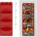 Honeyera Storage for Stuffed Animal - Over Door Organizer for Stuffies, Baby Accessories, and Toy Plush organizer/Easy Instal