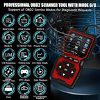 V519 OBD2 Scanner Diagnostic Tool, Car Code Reader with 35,901 Built-in DTC Lookup, Check Engine Light Reader, Live Data, I/M