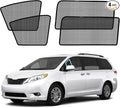 Sienna Specific Side Window Sun Shades, 2013-2018 Vehicle Interior Shade for Baby Mesh Covers, Breathable, UV Protection and Heat Insulation (Sienna (2013-2018), Front+Rear side-4pcs)