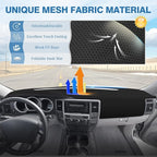 FIILINES Dash Cover for Toyota 4Runner 2003-2009, Dashboard Mat Accessories Dash Cover Sunshade Nonslip Mesh Protector No Gla