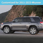 4Runner Specific Side Window Sun Shades, 2011-2023 Rear Vehicle Interior Shade for Baby Mesh Covers, Breathable, UV Protection and Heat Insulation (4Runner(2011-2023), Rear Side-2pcs)