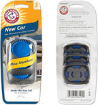 Arm & Hammer AH8500NEC Under The Seat Air Freshener, New Car, 3 Pack