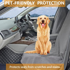 Towel Car Seat Covers - Super Absorbent Front Seat Protectors for Gym, Pets & Travel | Quick-Dry Towel Fabric | Universal Non