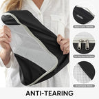 ALL INCLUDED 10 Set Durable Packing Cubes for Suitcases,OlarHike Essentials for Travel,UPGRADED Anti-Tear Stitching, NEW Impr