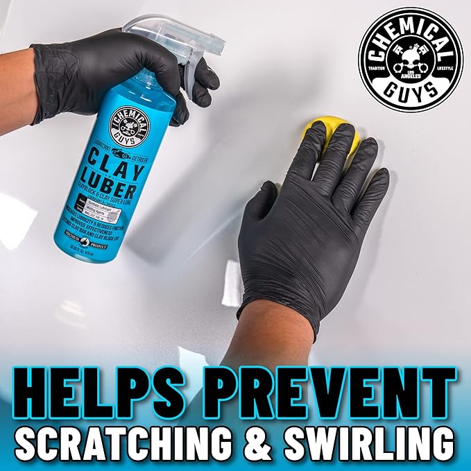 Chemical Guys WAC_CLY_100 Clay Luber Synthetic Lubricant with Wetting Agents for Clayblock and Car Detailing Clay (Works on Cars, Trucks, SUVs, Jeeps & More), 128 fl oz (1 Gallon)