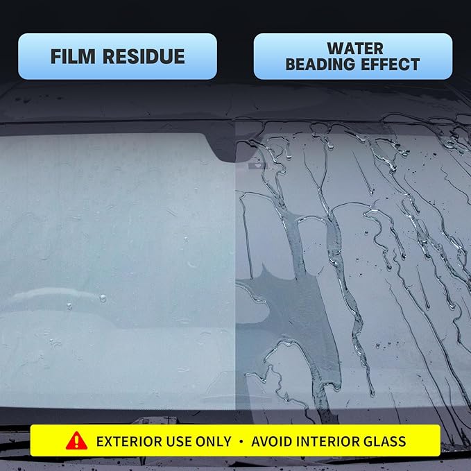 Spray Ultimate Glass Care Kit: 3-in-1 Water Spot Remover, Rain Repellent & Anti-Fog Interior Spray for Car Windshield & Windo