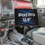 Cellet Cup Holder Tablet Mount, Car Cradle Holder Compatible for All iPad, Pro, Air, Mini Samsung Galaxy Tablet, Amazon Fire Microsoft Surface