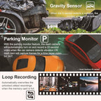 REXING V1 - 4K Ultra HD Car Dash Cam 2.4" LCD Screen, Wi-Fi, 170° Wide Angle Dashboard Camera Recorder with G-Sensor, WDR, Lo