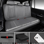 CAR PASS Waterproof Neoprene Seat Covers Full Sets, Wetsuit Car Seat Covers,All-Weather Non-Slip Durable,Universal Fit for Va