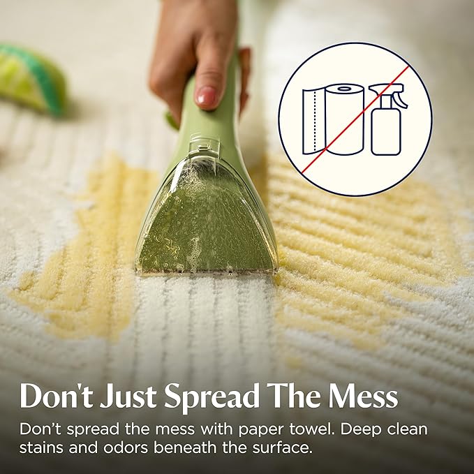 BISSELL Little Green Multi-Purpose Portable Carpet and Upholstery Cleaner, Car and Auto Detailer, with Exclusive Specialty To