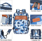 Lumesner Carry on Travel Backpacks, Extra Large 40L Flight Approved for Men & Women,Expandable Suitcase backpack (Camouflage 