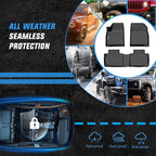 Nilight TPE Floor Mats for Chevy Blazer 2019 2020 2021 2022 2023 2024 2025 2026, Cadillac XT5 / GMC Acadia 2017-2023, All Weather Custom Fit Heavy Duty Floor Liners