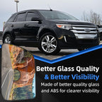 Driver Side Mirror Replacement for Ford Edge 2011 2012 2013 2014 - Left Side Mirror Glass, Rear View Mirrors Glass with Power Heated & Blind Spot