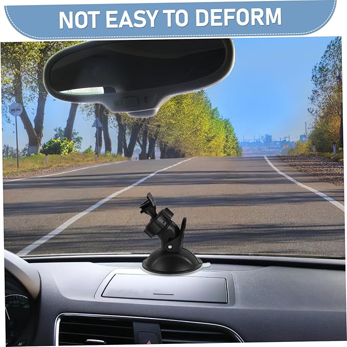 Mikinona Secure Mounting Suction Cup for Car Dash Cam Universal Dashboard Suction Cup Mount Quick Release Action Camera Holder