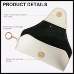 Magnetic Sunglass Holder for Car Visor, Travel Sunglasses Case with Clip for Purse, Eyeglasses Case