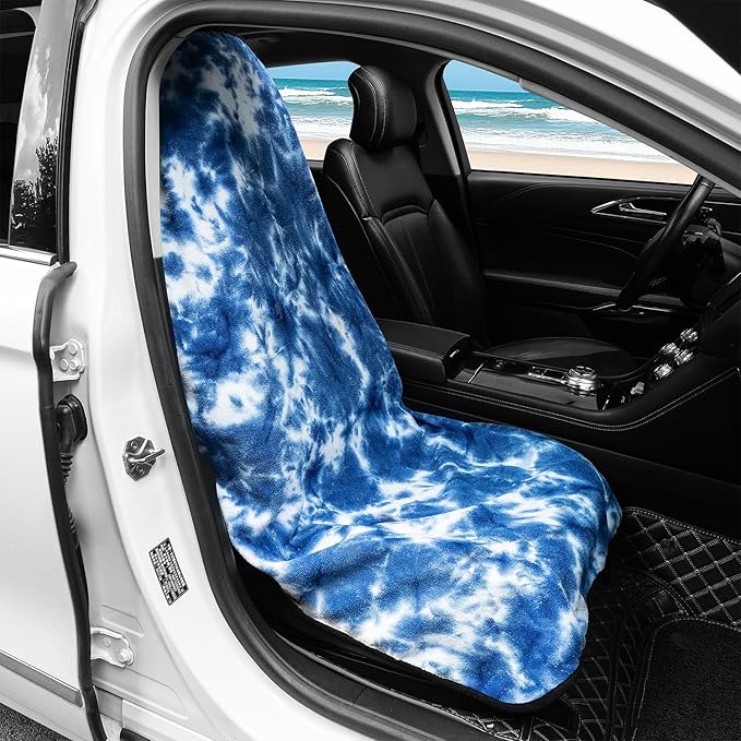 Waterproof Sweating Car Seat Cover for Post Gym Workout, Running, Swimming, Beach and Hiking, Universal Fit Non-Slip Bucket S