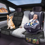 Car Seat Protector, Carseat Seat Protectors with Thick Padding and Upgraded Non-Slip Backing, Waterproof Seat Protector under