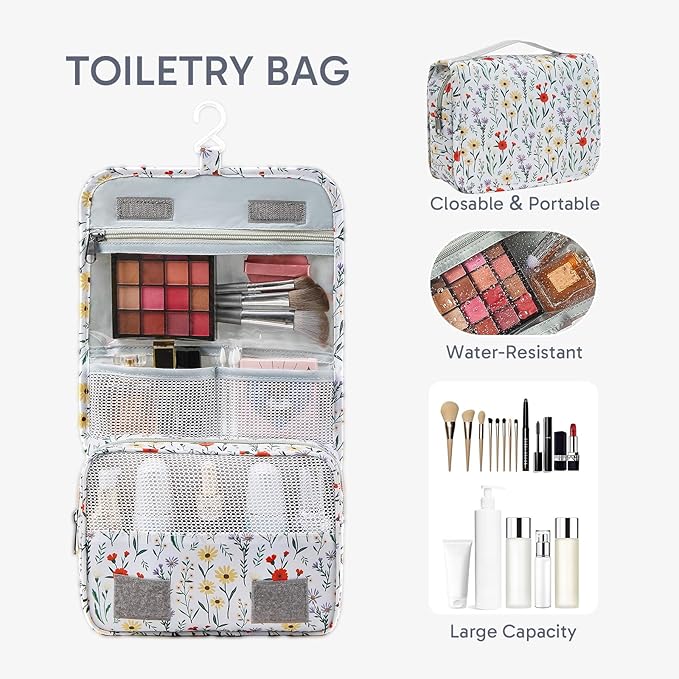 10 Set Packing Cubes for Travel, Gifts for Women Mom,Anti-Tearing Suitcase Organizer for Luggage with Shoe & Hanging Toiletry