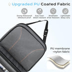 Coverado Backseat Car Organizer 2 Packs, Heavy-Duty Durable Dual-Way Use Car Back Seat Organizer Waterproof with Multi Pockets, Zipper Closure Design, Protect Valuables from Spills, Keeps Car Tidy
