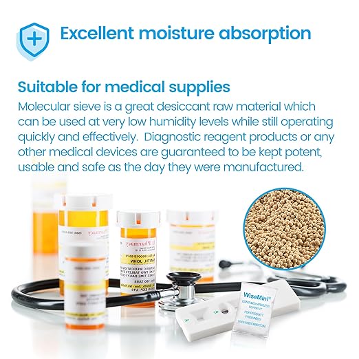 10 Gram 900 Pack Molecular Sieve Packets, Dessicant Packets, Dessicant Packs, Moisture Absorbers for Food Storage, Food