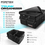 FORTEM Trunk Organizer For SUV Car Trunk Organizer, Foldable Storage, Car Accessories for Women Men, Collapsible Bag, Perfect C