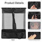 Pegboard Baskets,Pegboard Wall Organizer with Take and Go Design,Extra Large (26*18*11 Inches) Mesh Peg Board Organizer Acces