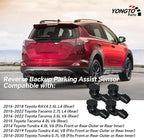 Reverse Parking Assist Sensors 89341-0C010 Backup Bumper Sensor 4PCS Compatible with Toyota Tacoma 2015-2022, Tundra 2014-202