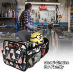 Deosk Trunk Organzier and Storage with 6 Big Pocket,Car Accessories for Women/Men 50L Waterproof Polyester for