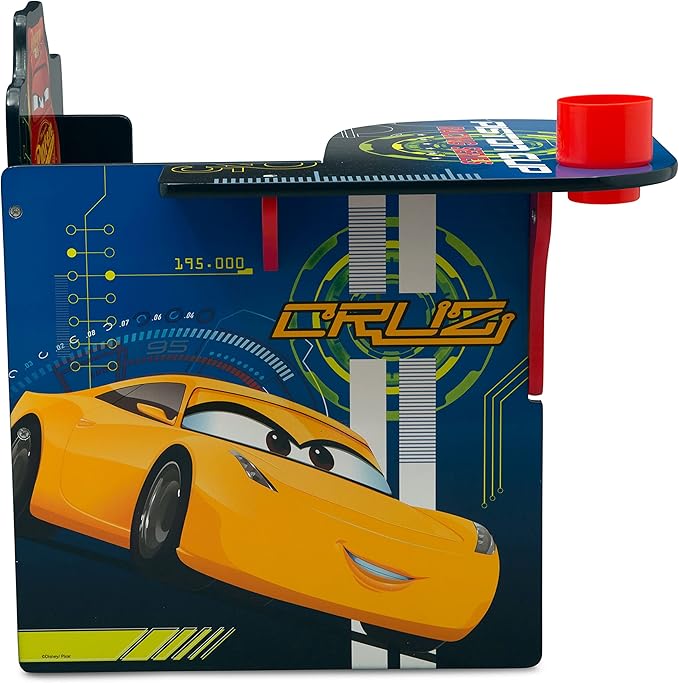 Delta Children Chair Desk With Storage Bin, Disney/Pixar Cars