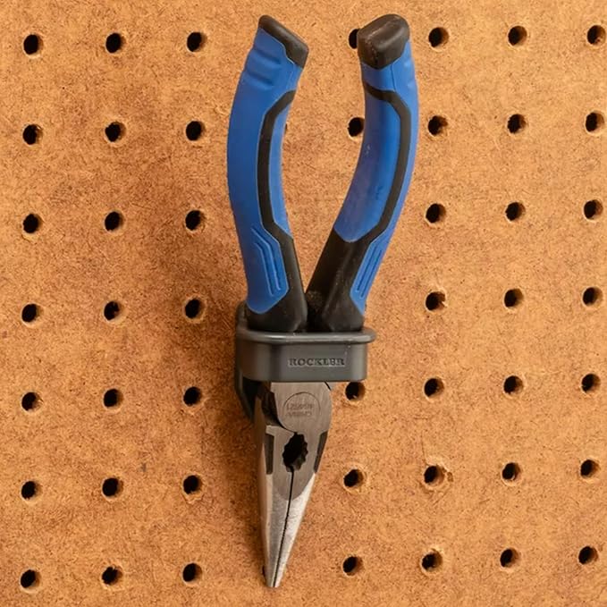 ROCKLER 16-Piece Pliers and Drivers Pegboard Hook Set