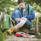 General Medi 2-in-1 First Aid Kit (215 Piece Set) + 43 Piece Mini First Aid Kit -Includes Ice(Cold) Pack, Moleskin Pad and Em
