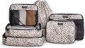 Jadyn Packing Cubes for Travel, 6-Piece Large Packing Cube Organizer Set for Suitcase, Duffel Bag, Luggage, Multiple Sizes Tr