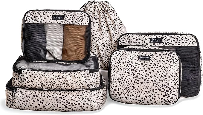 Jadyn Packing Cubes for Travel, 6-Piece Large Packing Cube Organizer Set for Suitcase, Duffel Bag, Luggage, Multiple Sizes Tr