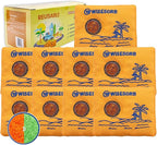 100gx80pcs Rechargeable Desiccant Packs for Storage, Color Indicating Silica Gel Packets Moisture Absorbers with Visible