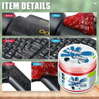 Auto Dynasty 2024 Universal Home/Office Keyboard/Interior Car Air Vent Auto Detailing Slime Cleaner Dust Cleaning Gel Putty J