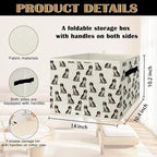 English Springer Spaniel Gifts Storage Bins & Boxes with Handles, Dog Mom Lovers Gifts Foldable Basket for Organizing, Dog Co