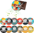 Maicican 12PCS Customizable Car Air Freshener Vent Clip, Pop Singer Album Cover Record Player Shape, Music Lover Gifts. (cust