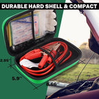 Car Roadside Emergency Kit with Battery Jumper Cables,Car Accessories for Men or Women,Automotive Safety Kit for Car,Vehicle,