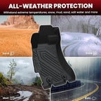 LASFIT Floor Mats & Cargo Mat for Subaru Forester 2018 2017 2016 2015 2014, All Weather TPE Custom Fit Easy Clean Durable No-Curling Car Accessories for Forester 2014-2018 Floor Mats & Trunk Liner