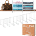 Wire Shelf dividers, Heavy Duty-Shelf dividers, [3.9"] Reinforced Wide BottomAnti &Tip Bottom Stability,Durable Coated Steel,