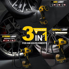 Tire Inflator Cordless for Dewalt MAX 20V Battery [Tool Only], 160PSI Portable Air Compressor with Pressure Gauge, Auto-Shutoff & Fast Inflation, Portable Air Pump for Car, Motorcycle, Bike, Ball